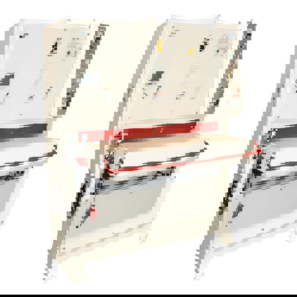 Belt Sanding Machines; Belt Length (Inch): 75 ; Belt Width: 1092.20 ; Phase: Three ; Voltage: 230V; 460V ; Belt Orientation: Horizontal ; Belt Speed: 62